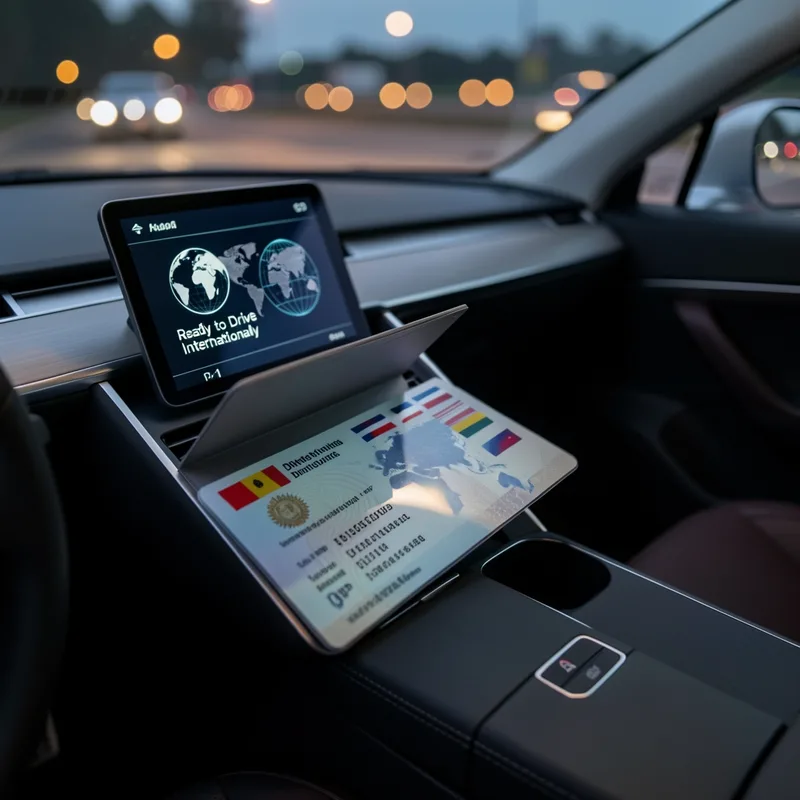 Demande de permis de conduire international : étapes, coût et délais en 2026